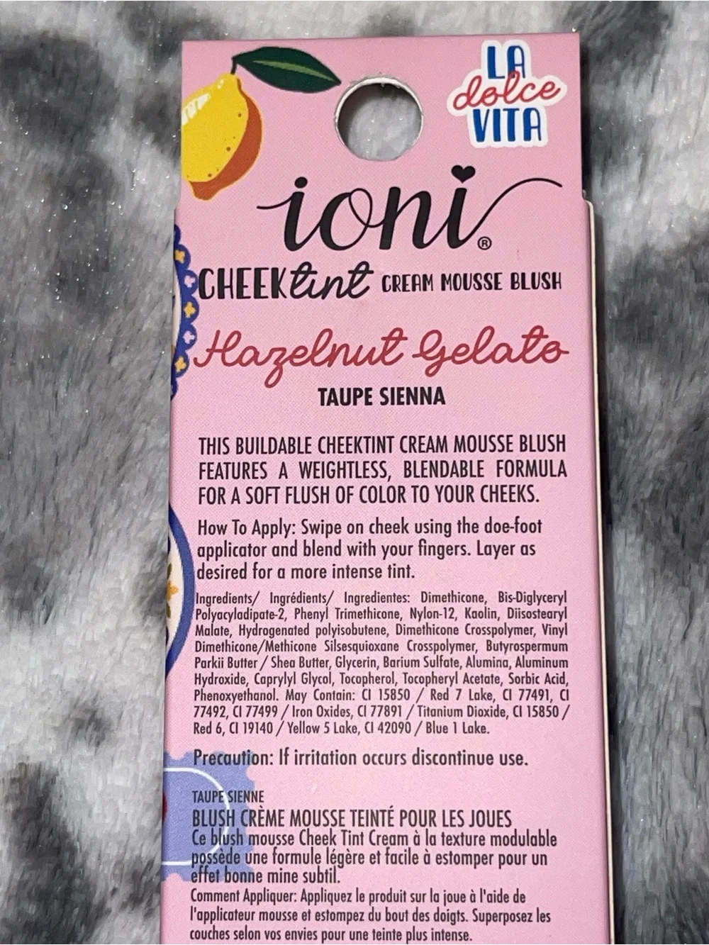 Ioni cheek tint blush